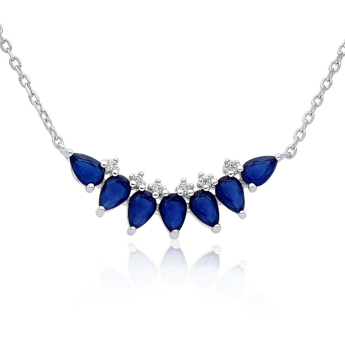 necklace woman jewellery GioiaPura INS028CT544RHBL