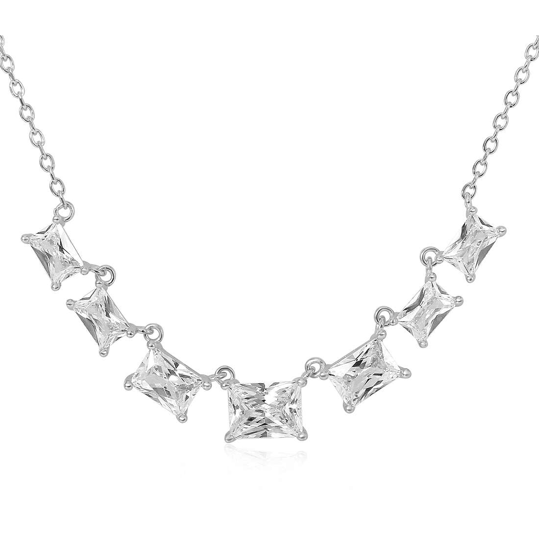 necklace woman jewellery GioiaPura INS028CT604RHWH