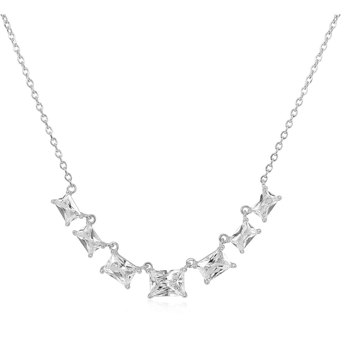 necklace woman jewellery GioiaPura INS028CT604RHWH