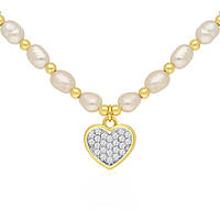 necklace woman jewellery GioiaPura INS028CT637PLWH