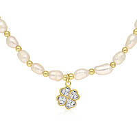necklace woman jewellery GioiaPura INS028CT638PLWH