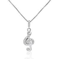 necklace woman jewellery GioiaPura INS052P032RHWH