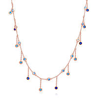 necklace woman jewellery GioiaPura INS058CT007RSDB