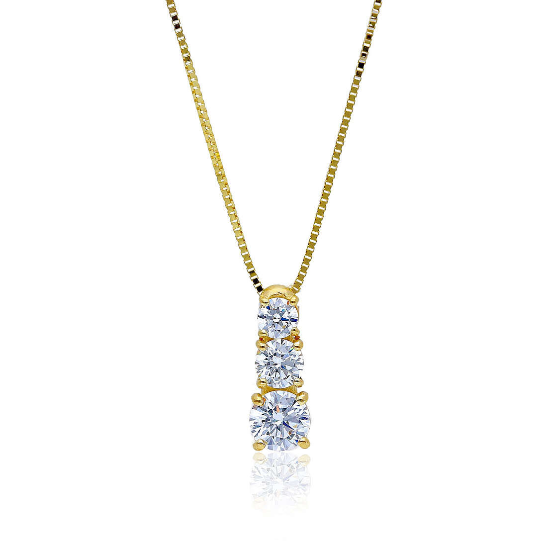 necklace woman jewellery GioiaPura Oro 375 GP9-S173891