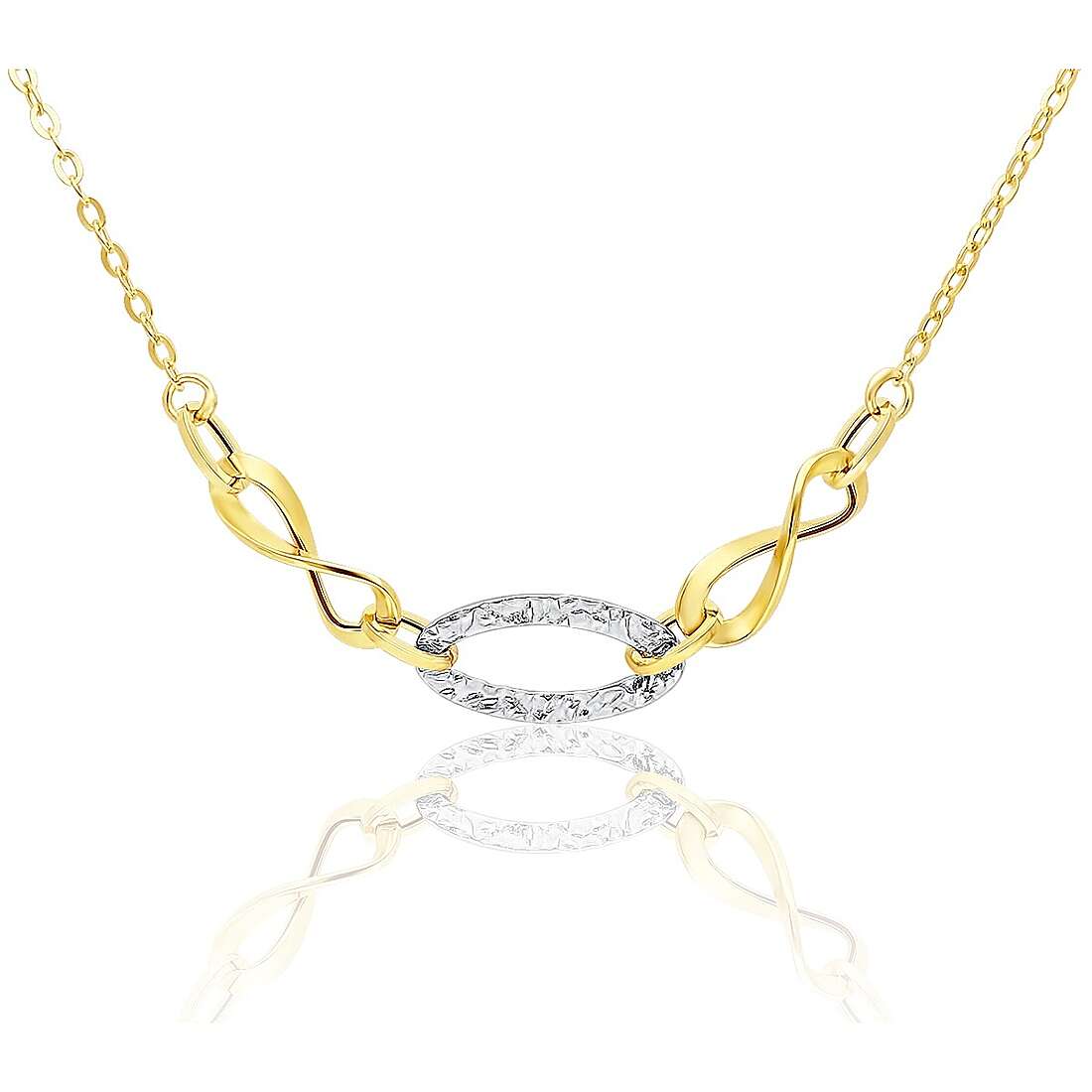 necklace woman jewellery GioiaPura Oro 375 GP9-S178010