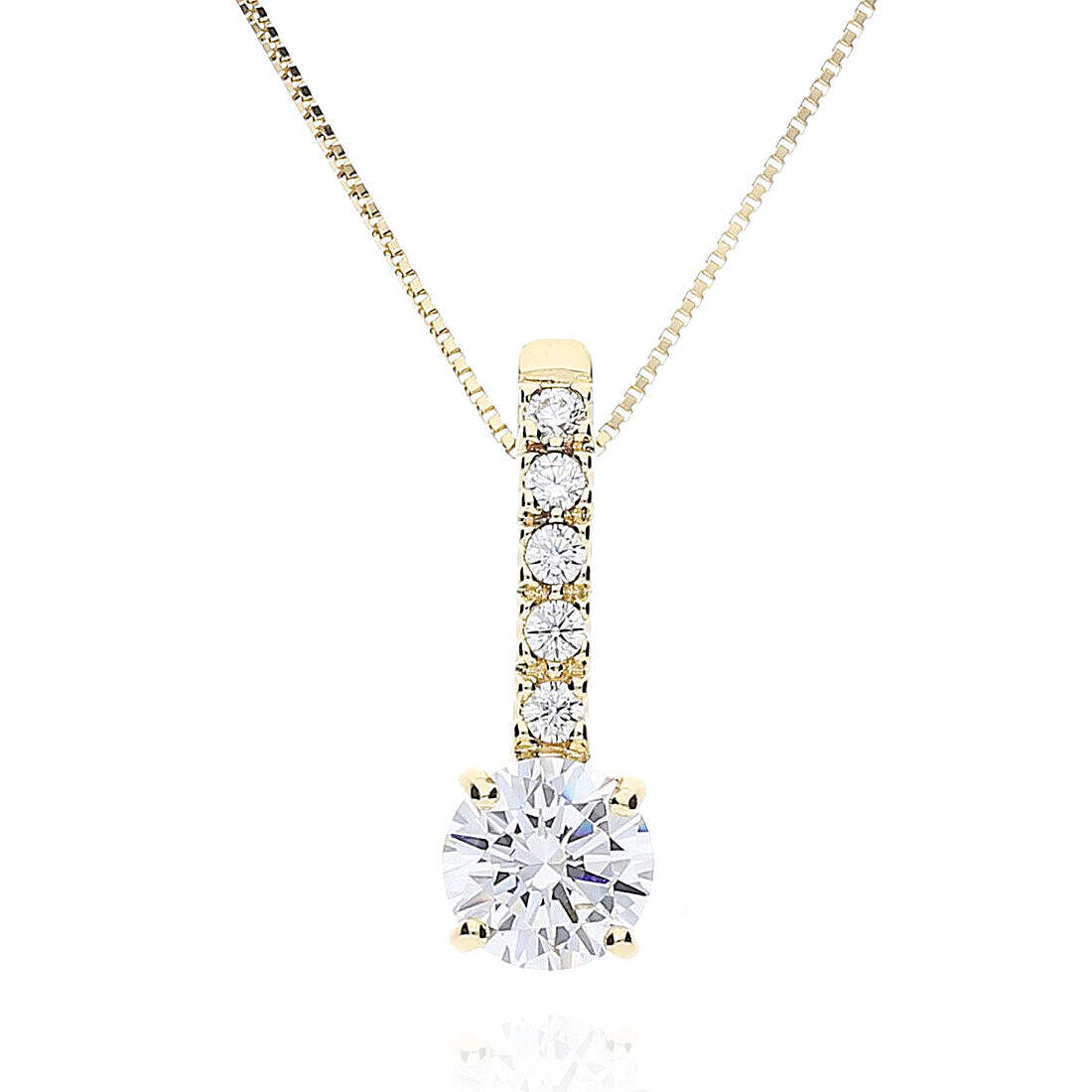 necklace woman jewellery GioiaPura Oro 750 GP-S103596