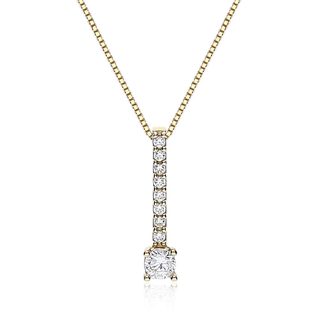 necklace woman jewellery GioiaPura Oro 750 GP-S162458