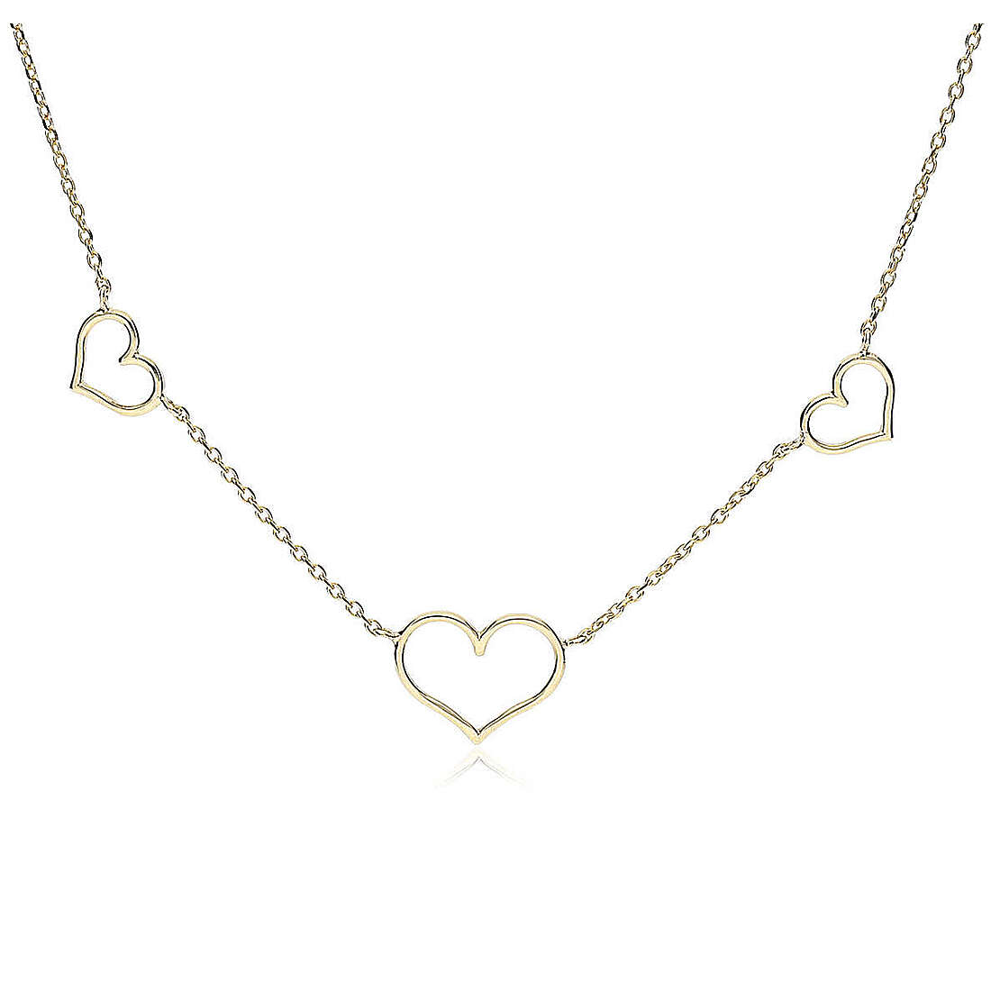 necklace woman jewellery GioiaPura Oro 750 GP-S179114