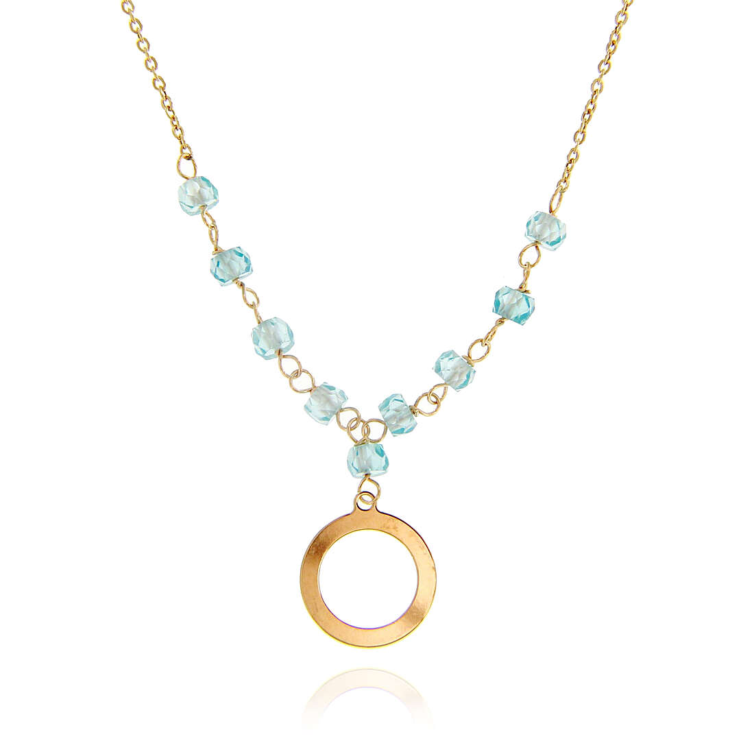 necklace woman jewellery GioiaPura Oro 750 GP-S231368