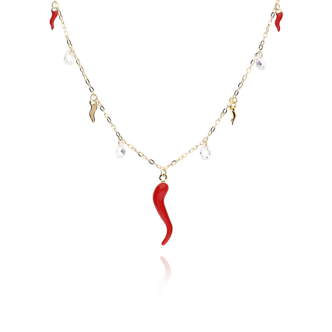 necklace woman jewellery GioiaPura Oro 750 GP-S233950