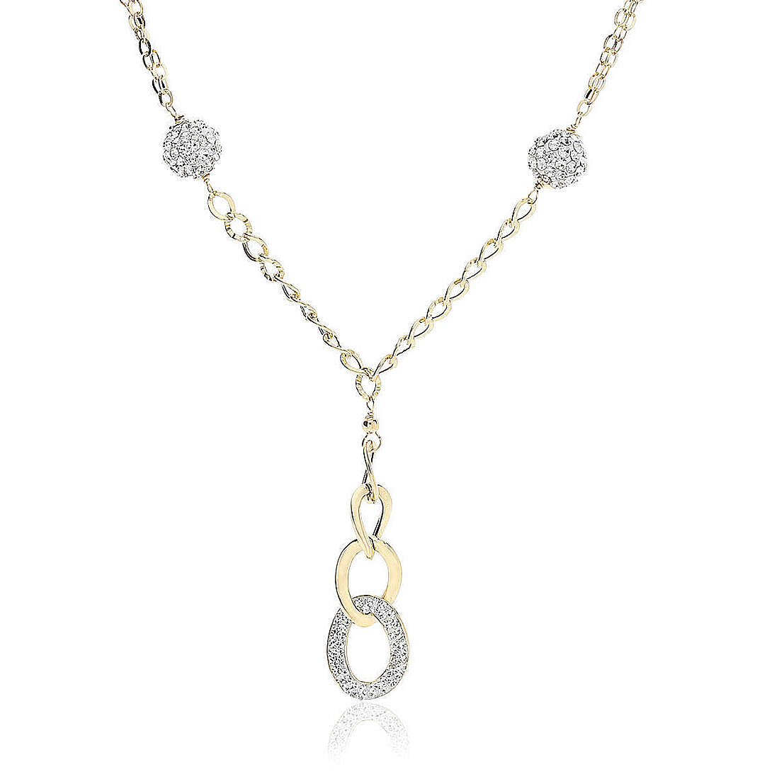 necklace woman jewellery GioiaPura Oro 750 GP-S233962