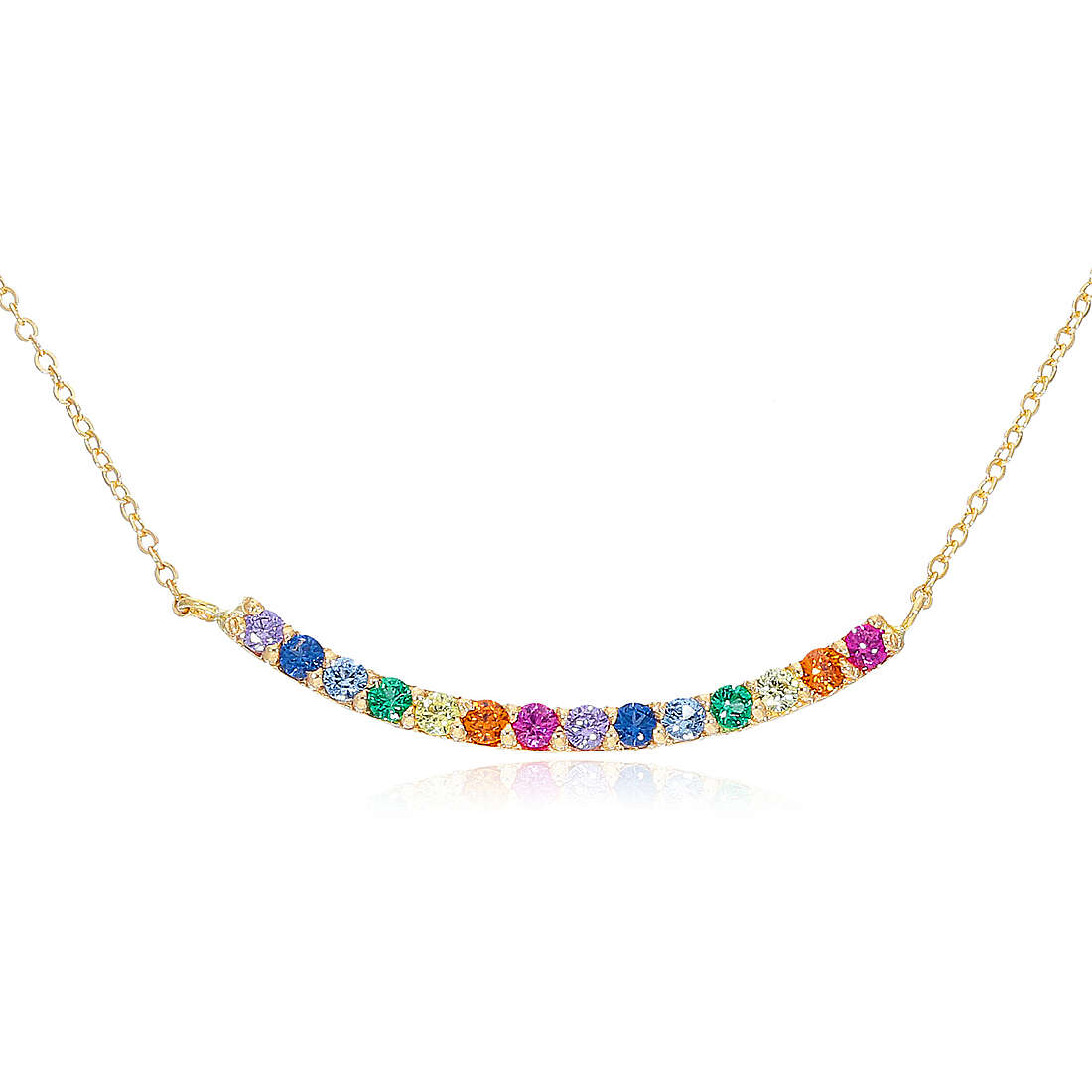 necklace woman jewellery GioiaPura Oro 750 GP-S241377