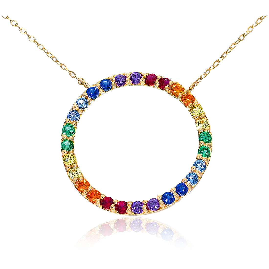 necklace woman jewellery GioiaPura Oro 750 GP-S241502