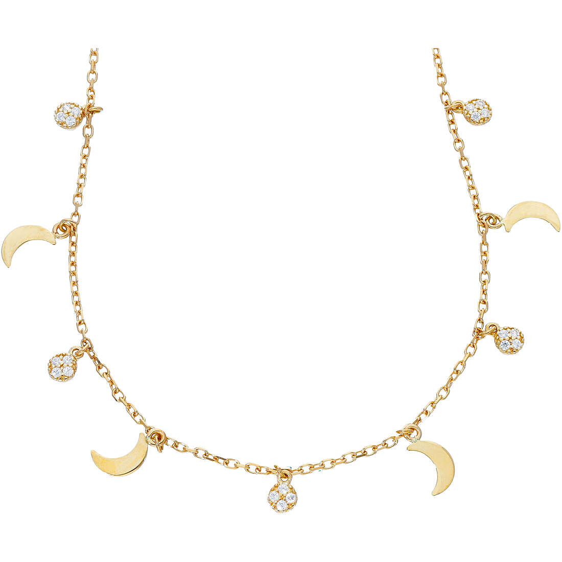 necklace woman jewellery GioiaPura Oro 750 GP-S242521