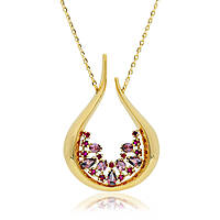 necklace woman jewellery GioiaPura Oro 750 GP-S252350