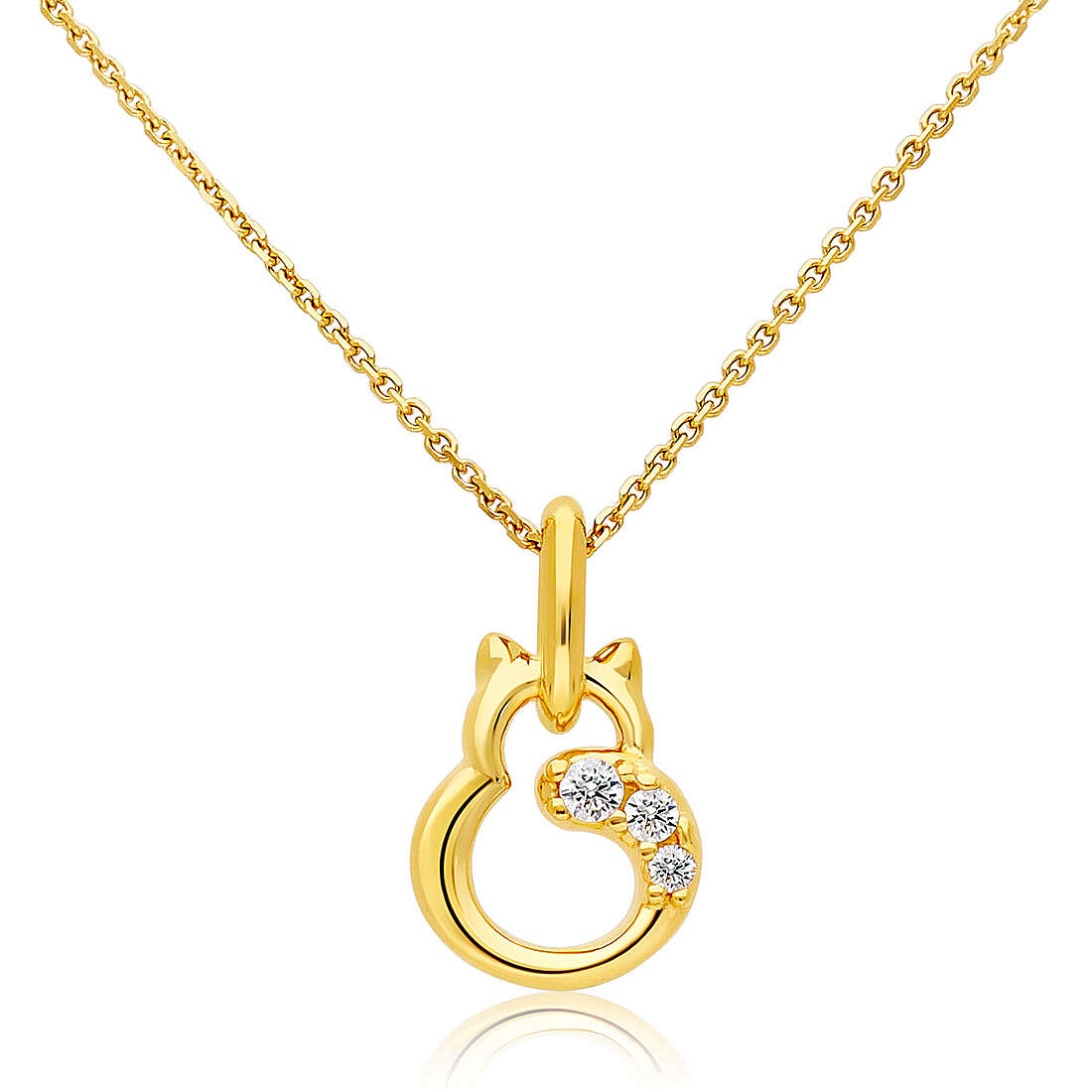 necklace woman jewellery GioiaPura Oro 750 GP-S261550