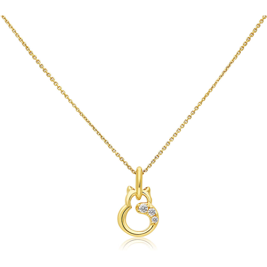 necklace woman jewellery GioiaPura Oro 750 GP-S261550