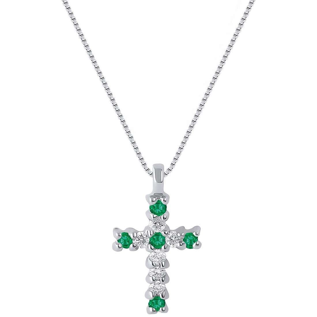 necklace woman jewellery GioiaPura Oro e Diamanti GIDCRSM005-006W