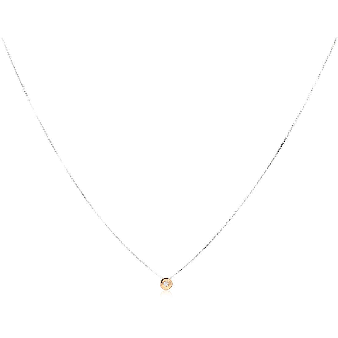 necklace woman jewellery GioiaPura Oro e Diamanti GIDPLC-01R