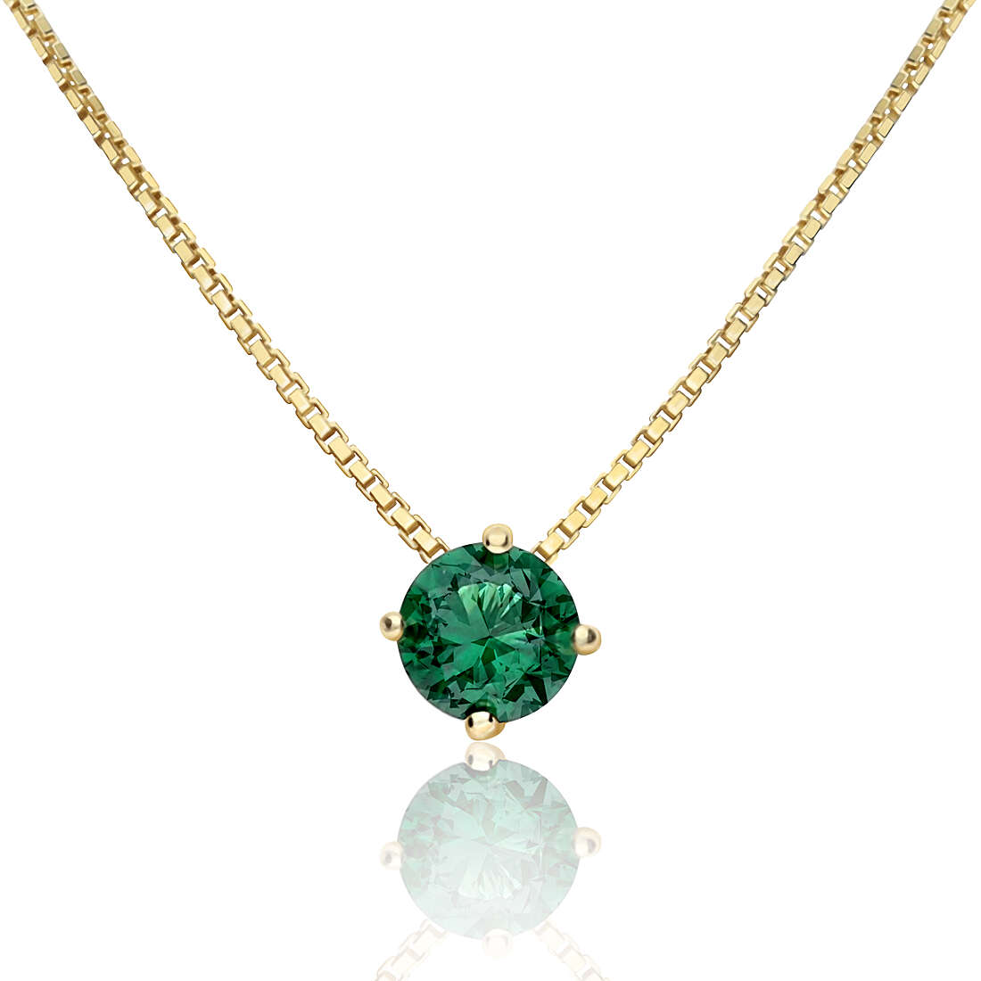 necklace woman jewellery GioiaPura Punti di luce LPN58956GP6EMR