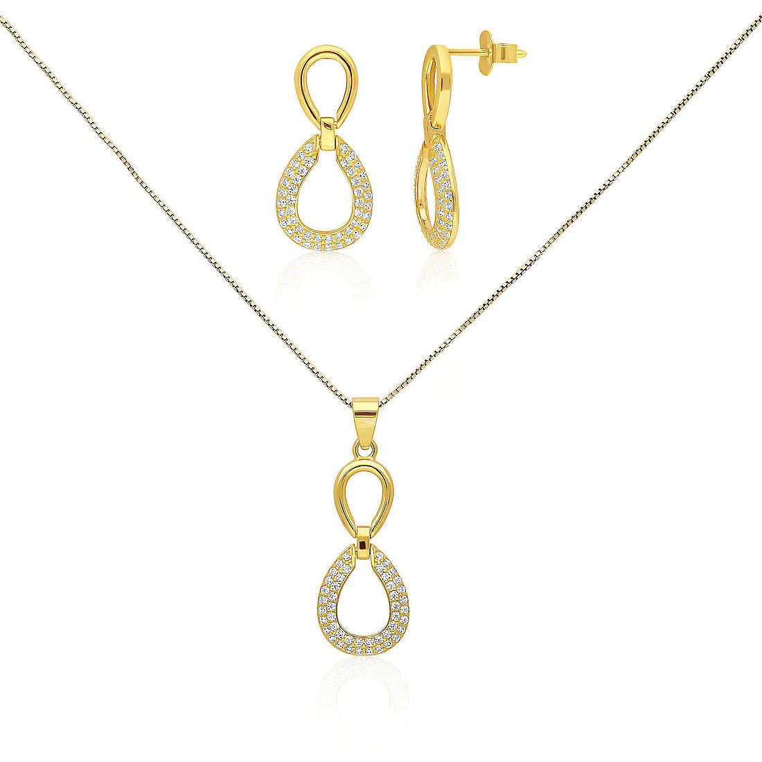 necklace woman jewellery GioiaPura ST60726-02OR