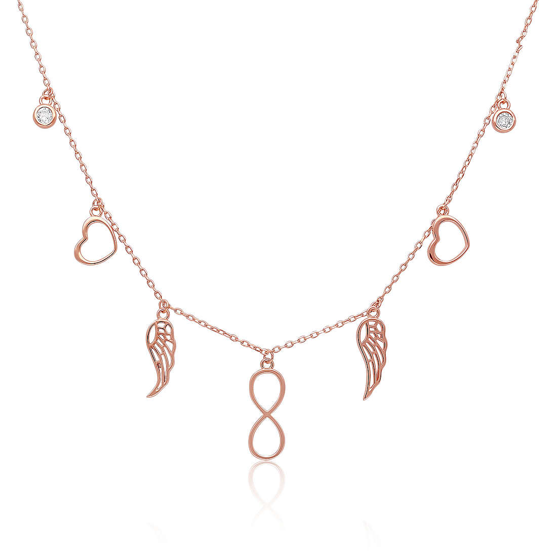 necklace woman jewellery GioiaPura ST65096-03RS