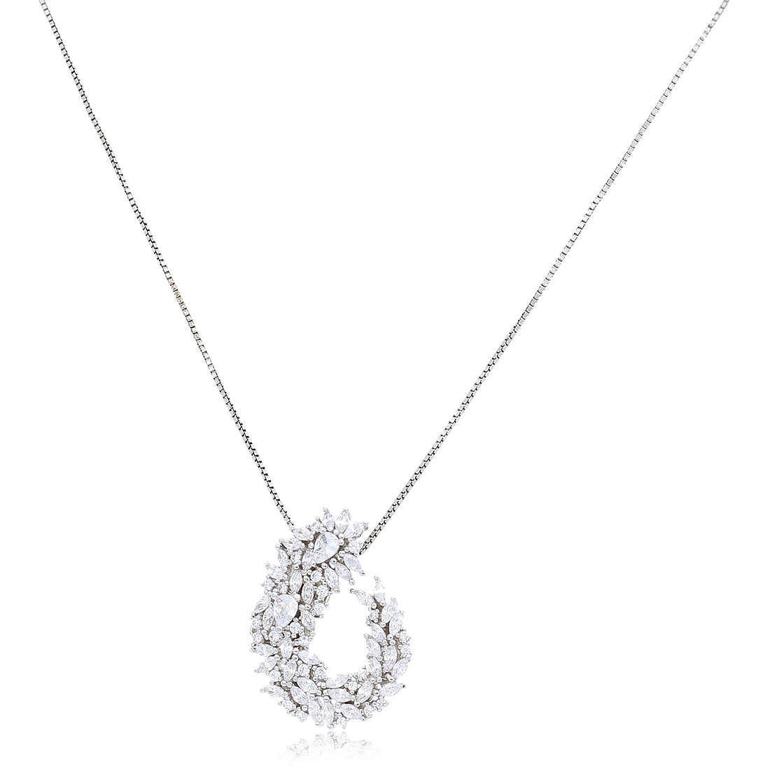 necklace woman jewellery GioiaPura Wedding INS035P012RHWH