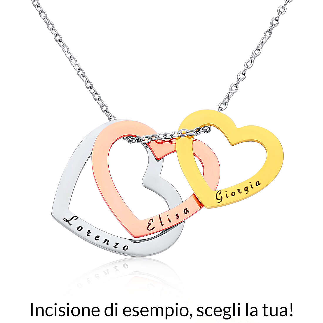 necklace woman jewellery MyCode My Heart MY18CR