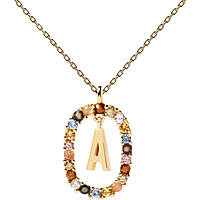 necklace woman jewellery PDPaola New Letters CO01-260-U