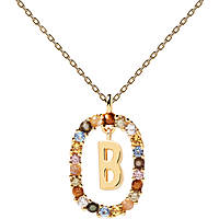 necklace woman jewellery PDPaola New Letters CO01-261-U