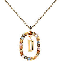 necklace woman jewellery PDPaola New Letters CO01-263-U