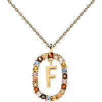 necklace woman jewellery PDPaola New Letters CO01-265-U
