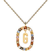 necklace woman jewellery PDPaola New Letters CO01-266-U