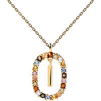 necklace woman jewellery PDPaola New Letters CO01-268-U