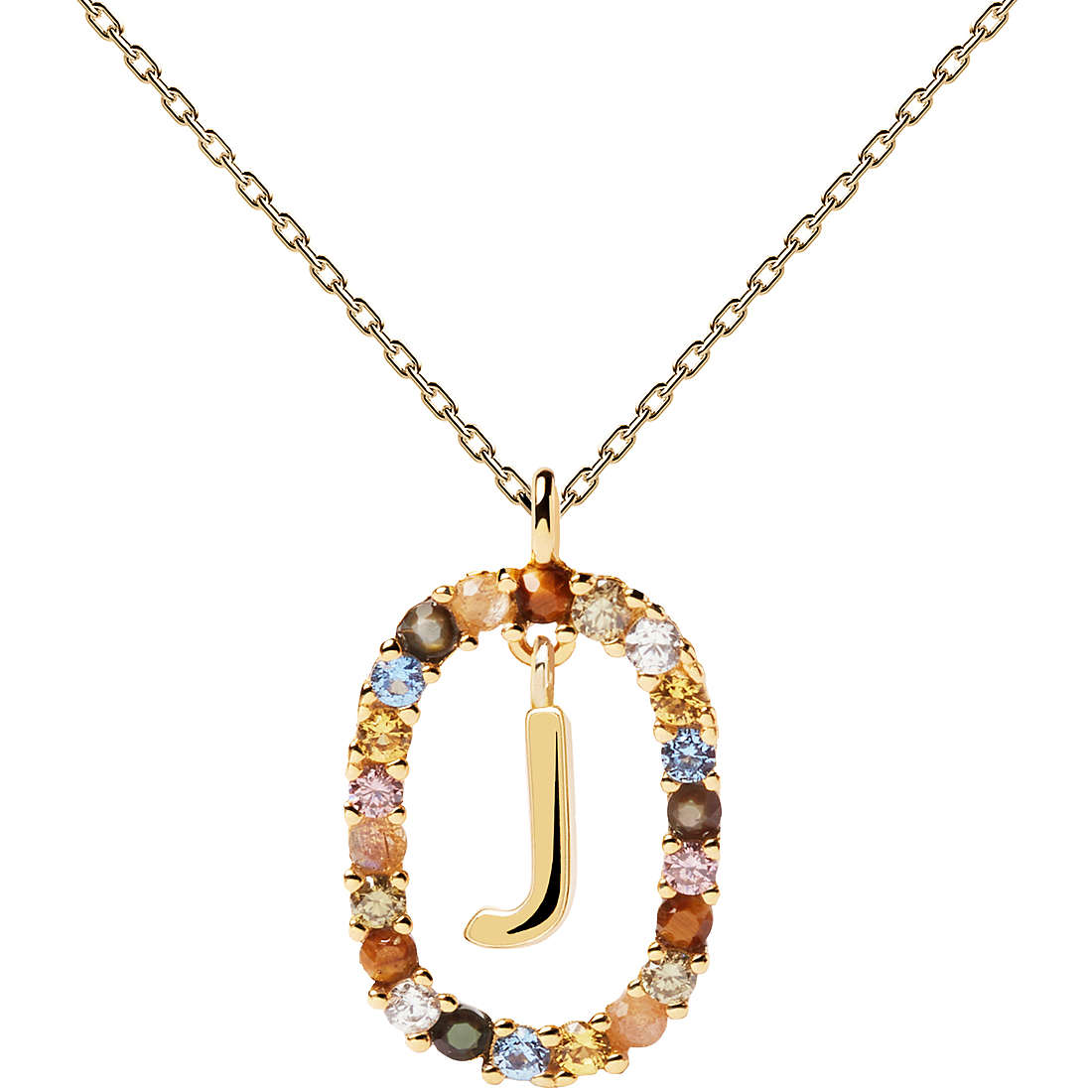 necklace woman jewellery PDPaola New Letters CO01-269-U