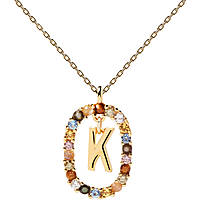 necklace woman jewellery PDPaola New Letters CO01-270-U