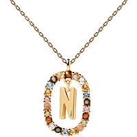 necklace woman jewellery PDPaola New Letters CO01-273-U