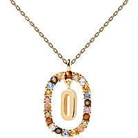 necklace woman jewellery PDPaola New Letters CO01-274-U