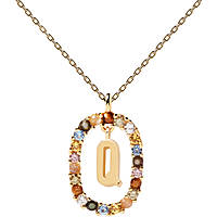 necklace woman jewellery PDPaola New Letters CO01-276-U