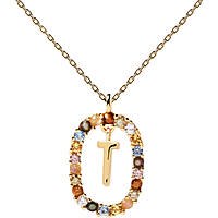 necklace woman jewellery PDPaola New Letters CO01-279-U