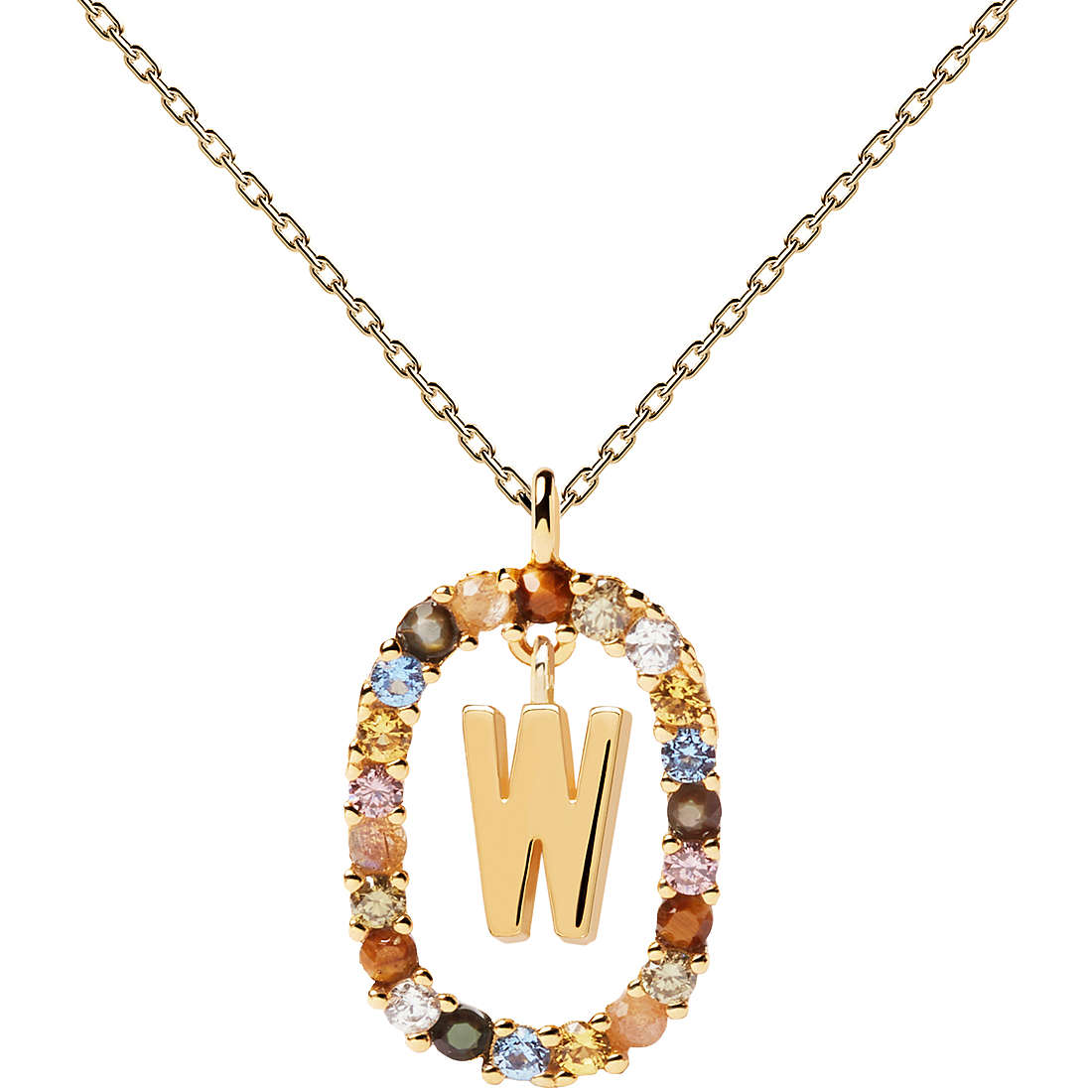 necklace woman jewellery PDPaola New Letters CO01-282-U