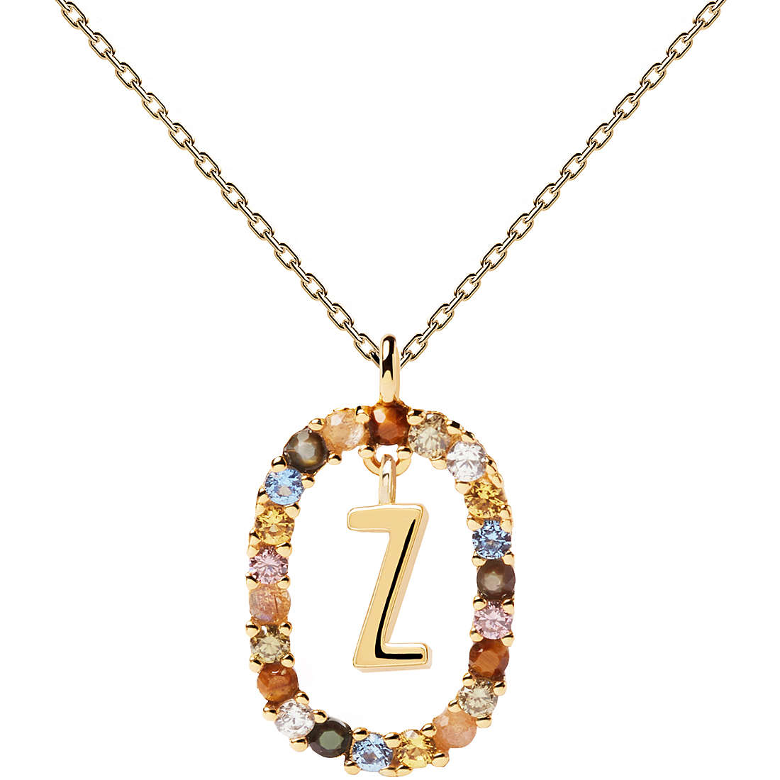 necklace woman jewellery PDPaola New Letters CO01-285-U