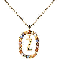 necklace woman jewellery PDPaola New Letters CO01-285-U