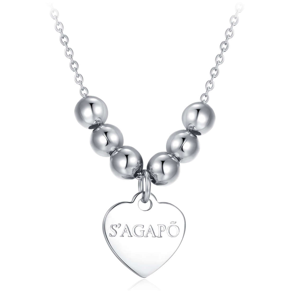 necklace woman jewellery Sagapò HAPPY SHAC13