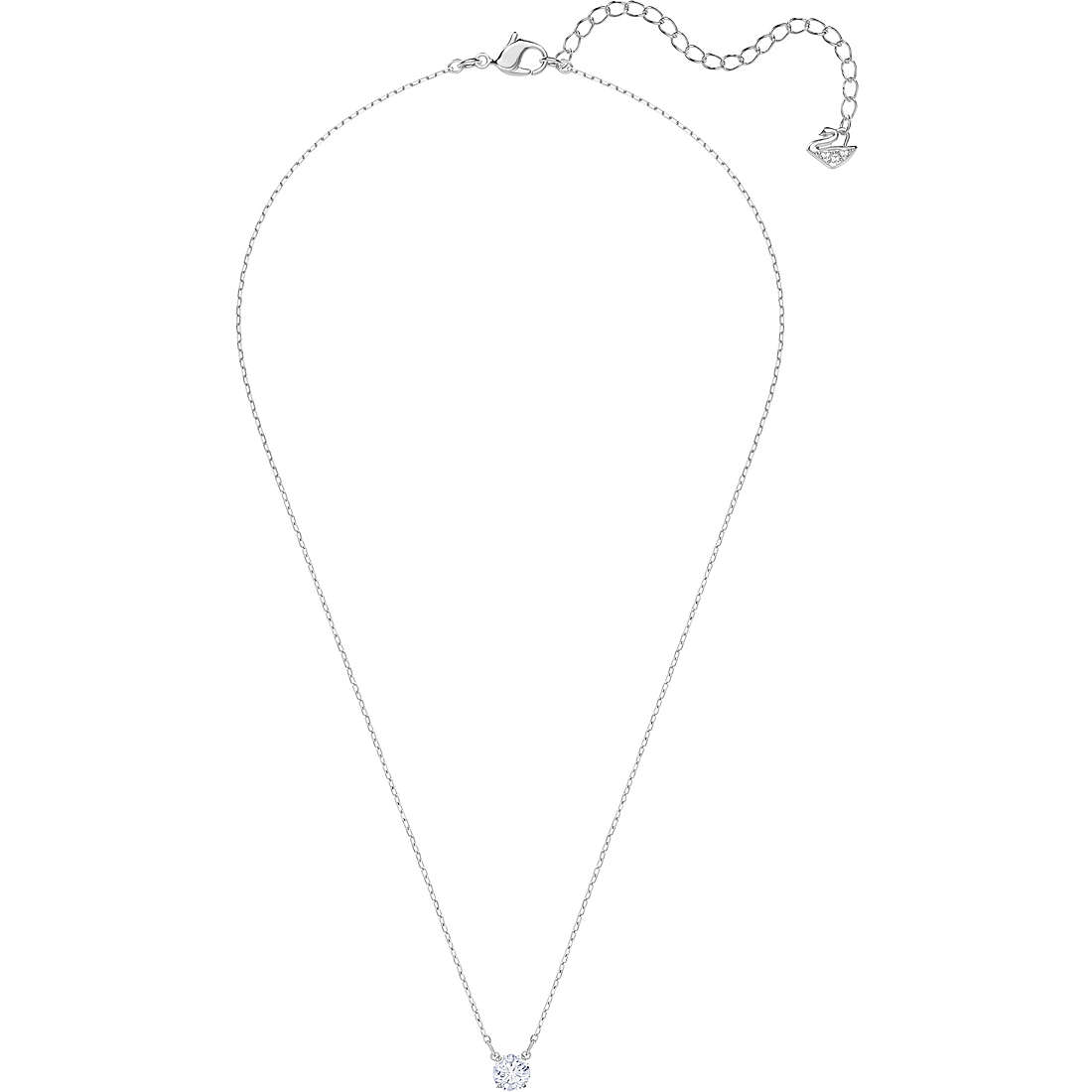 necklace woman jewellery Swarovski Attract Round 5408442