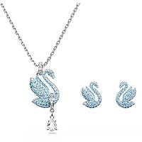 necklace woman jewellery Swarovski Iconic Swan 5660597