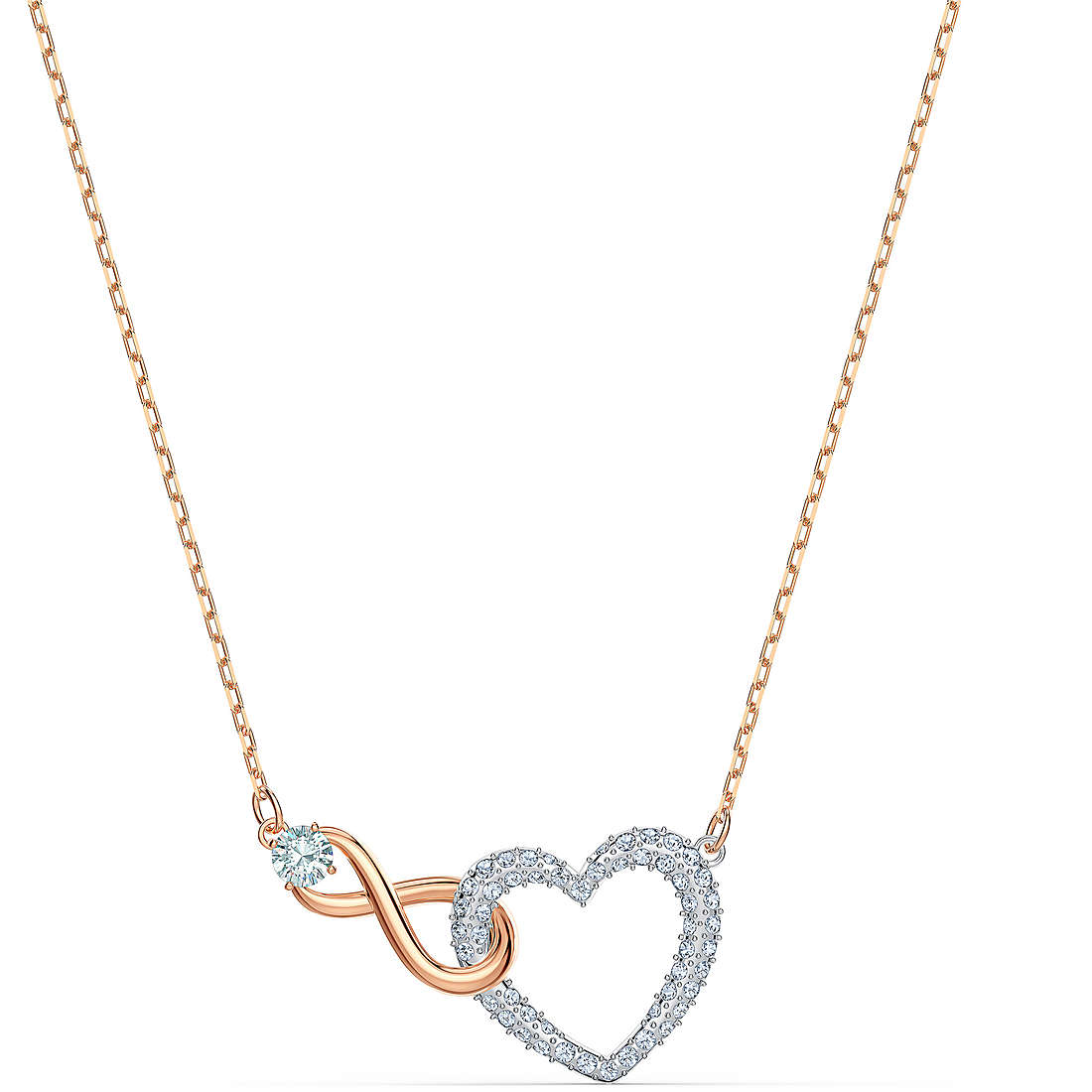 necklace woman jewellery Swarovski Swa Infinity 5518865