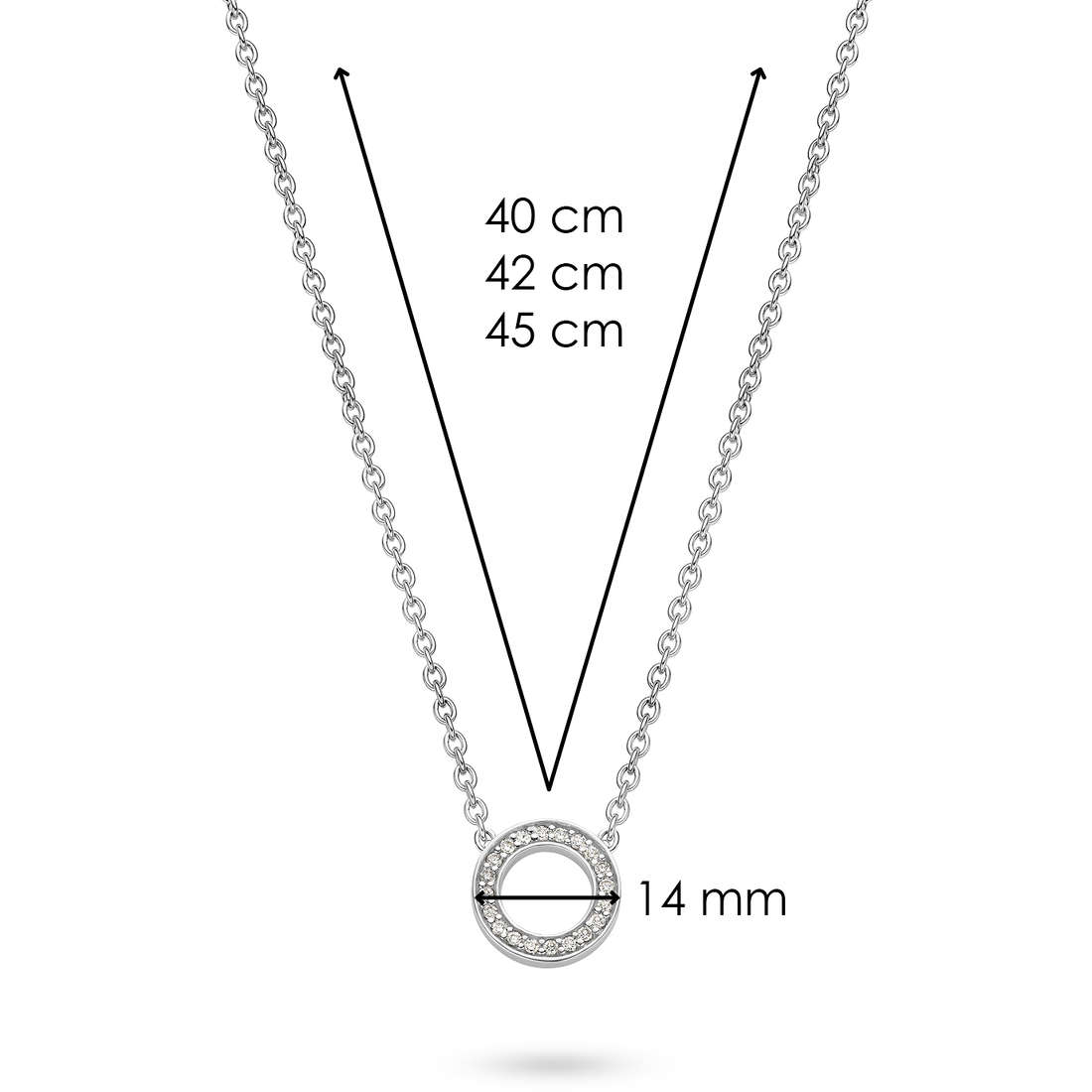 necklace woman jewellery TI SENTO MILANO 3783ZI/42