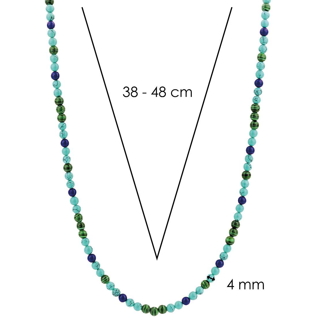 necklace woman jewellery TI SENTO MILANO 3916TM/42