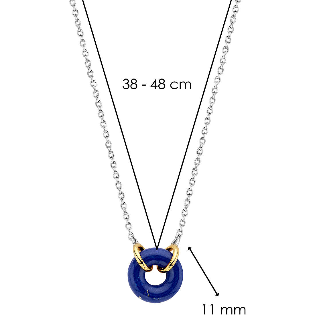 necklace woman jewellery TI SENTO MILANO 3971BL/42